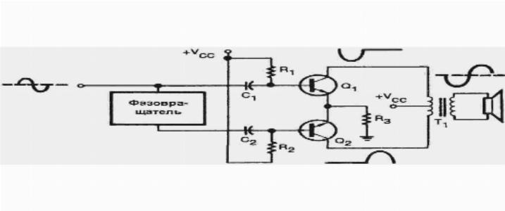 Усилитель звука на одном транзисторе